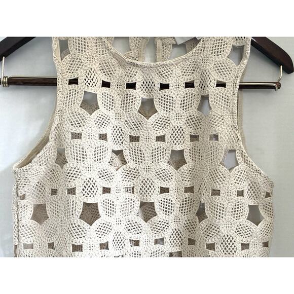 LOFT Crochet Floral Knit Tank Top – Women’s XXSP Petite - Picture 5 of 9